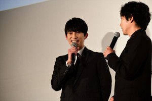 『居眠り磐音』初日舞台挨拶に登壇した杉野遥亮