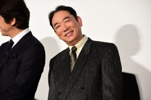 『居眠り磐音』初日舞台挨拶に登壇した石丸謙二郎