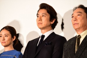 『居眠り磐音』初日舞台挨拶に登壇した谷原章介