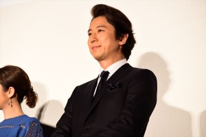 『居眠り磐音』初日舞台挨拶に登壇した谷原章介