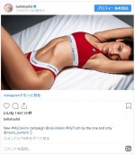 ※「ベラ・ハディッド」インスタグラム