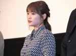 『泣くな赤鬼』完成披露試写会に登場した川栄李奈