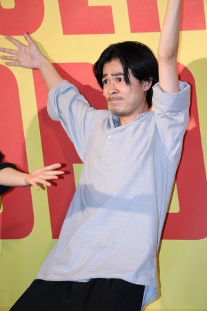『さよならくちびる』公開直前イベントに登場した成田凌