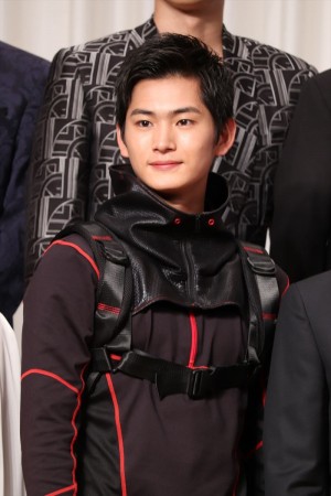 『劇場版 仮面ライダージオウ Over Quartzer』製作発表記者会見に登場した押田岳