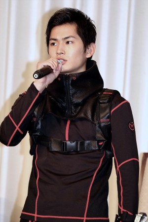 『劇場版 仮面ライダージオウ Over Quartzer』製作発表記者会見に登場した押田岳