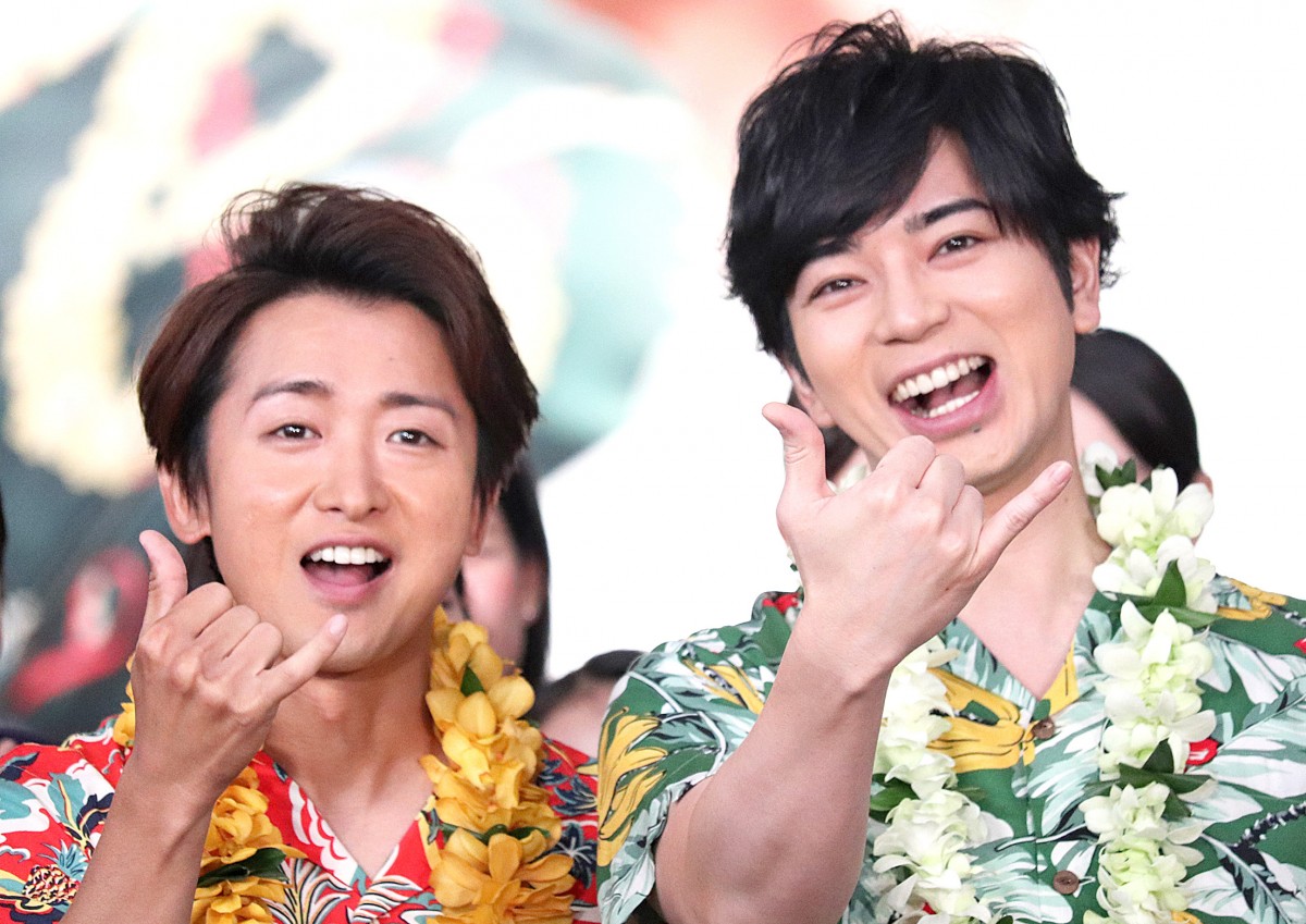 嵐JET、ハワイ線で就航！ 大野智＆松本潤「20周年のタイミングでうれしい」