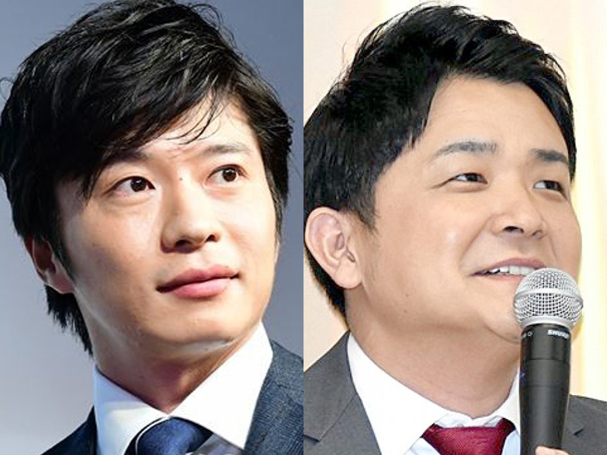 (左から)田中圭、千鳥ノブ