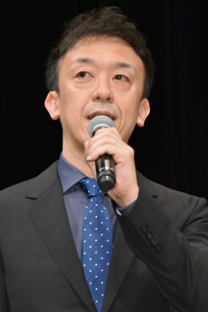 映画『劇場版 ファイナルファンタジーXIV 光のお父さん』完成披露試写会に登場した野口照夫監督