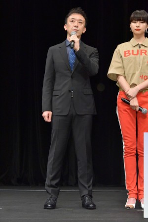 映画『劇場版 ファイナルファンタジーXIV 光のお父さん』完成披露試写会に登場した野口照夫監督