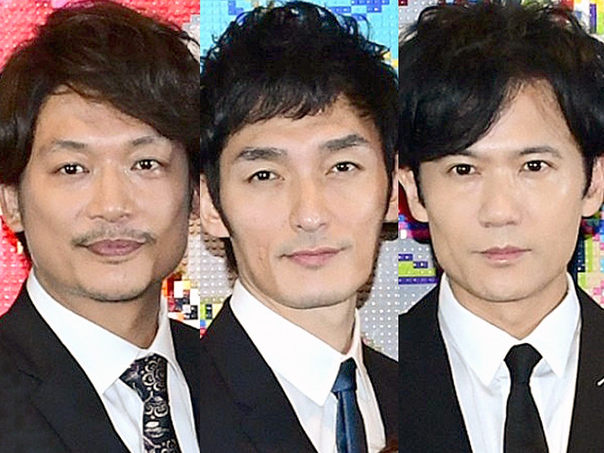 (左から)香取慎吾、草なぎ剛、稲垣吾郎