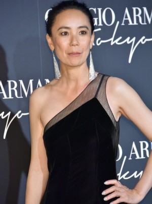 「GIORGIO ARMANI 2020 CRUISE COLLECTION SHOW」に来場した河瀬直美