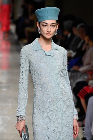 「GIORGIO ARMANI 2020 CRUISE COLLECTION SHOW」に登場した冨永愛