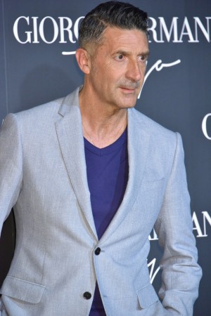 「GIORGIO ARMANI 2020 CRUISE COLLECTION SHOW」に来場したパンツェッタ・ジローラモ