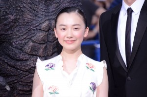 『ゴジラ　キング・オブ・モンスターズ』ゴジラカーペットイベントに登場した芦田愛菜