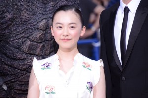 『ゴジラ　キング・オブ・モンスターズ』ゴジラカーペットイベントに登場した芦田愛菜