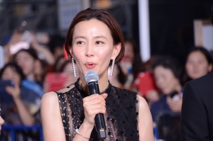 『ゴジラ　キング・オブ・モンスターズ』ゴジラカーペットイベントに登場した木村佳乃