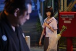 『世にも奇妙な物語 ’19 雨の特別編』小手伸也、浜辺美波の場面写真