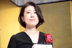 第37回（2018年度）向田邦子賞贈賞式に出席した野木亜紀子