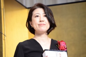 第37回（2018年度）向田邦子賞贈賞式に出席した野木亜紀子