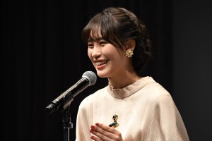 「第28回日本映画批評家大賞」授賞式、新人女優賞を受賞した南沙良