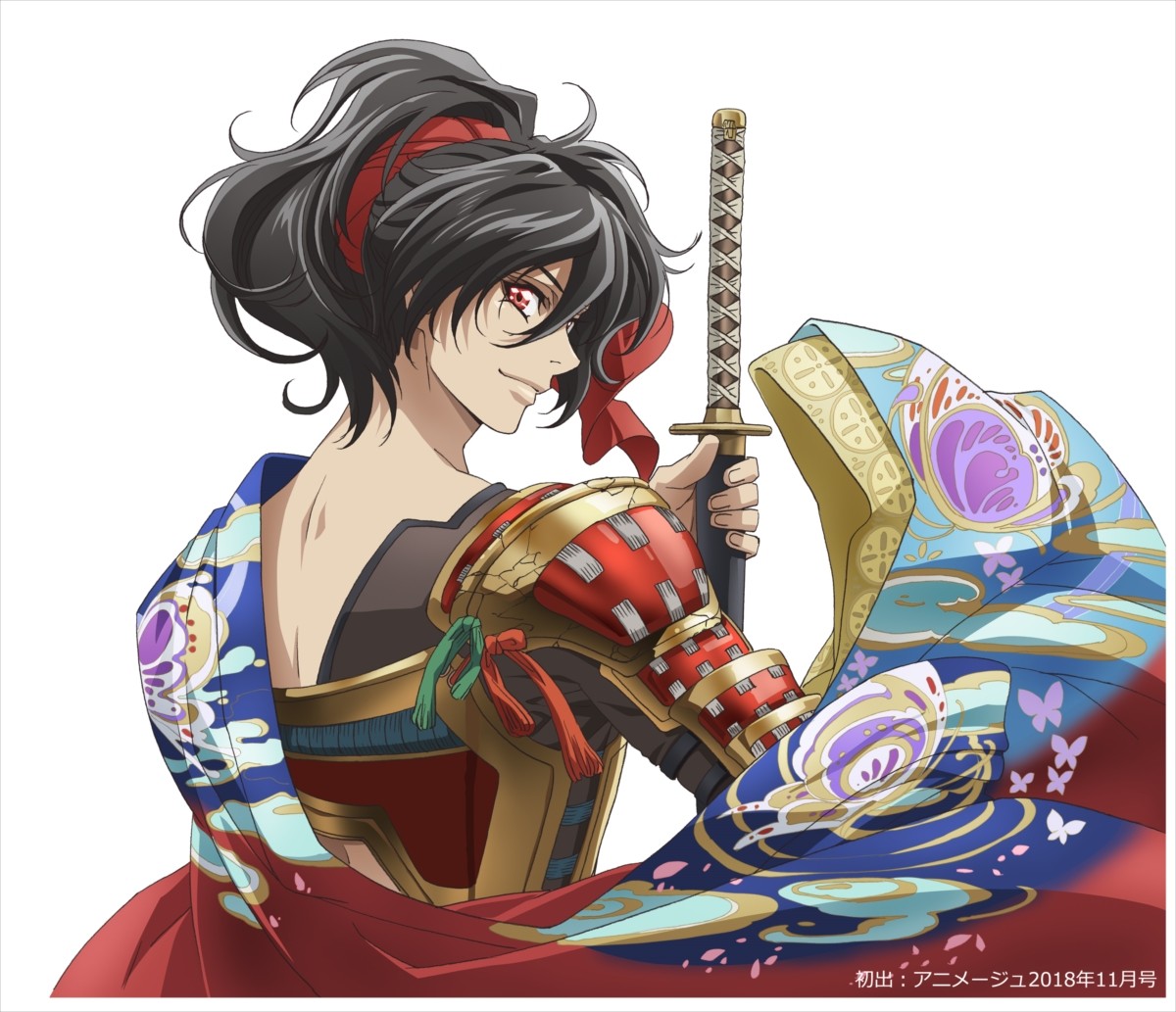 アニメ『胡蝶綺 ～若き信長～』新ビジュアル＆放送情報公開
