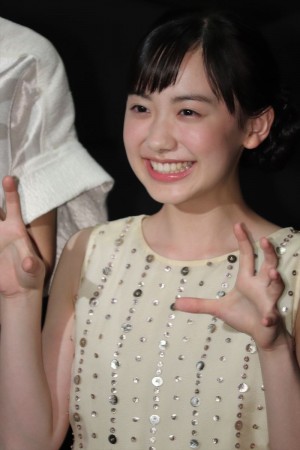 『ゴジラ　キング・オブ・モンスターズ』初日舞台挨拶に登壇した芦田愛菜