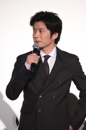 『ゴジラ　キング・オブ・モンスターズ』初日舞台挨拶に登壇した田中圭