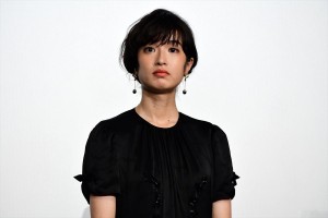 『さよならくちびる』初日舞台挨拶イベントに登場した門脇麦