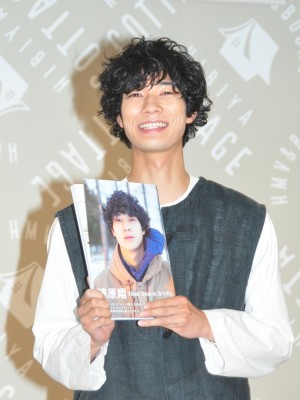 「清原翔ビジュアルブックin『なつぞら』」出版記念イベントに登場した清原翔