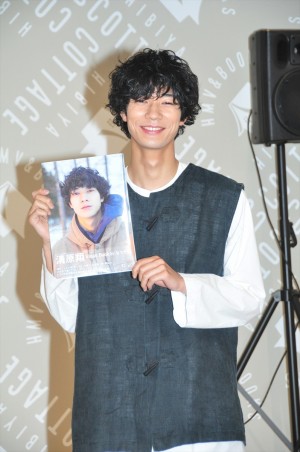 「清原翔ビジュアルブックin『なつぞら』」出版記念イベントに登場した清原翔