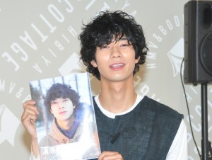 「清原翔ビジュアルブックin『なつぞら』」出版記念イベントに登場した清原翔