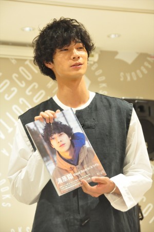 「清原翔ビジュアルブックin『なつぞら』」出版記念イベントに登場した清原翔
