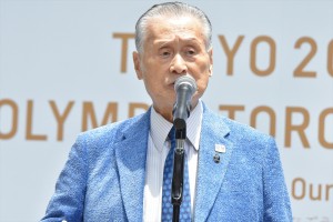 「東京 2020 オリンピック聖火リレー イベント」に登場した森喜朗・東京2020組織委員会会長