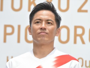 「東京 2020 オリンピック聖火リレー イベント」に登場した野村忠宏