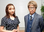 （左から）テレビ東京『0．1％の奇跡！衝撃 逆転無罪ミステリー』囲み取材に登場した須田亜香里、田村淳