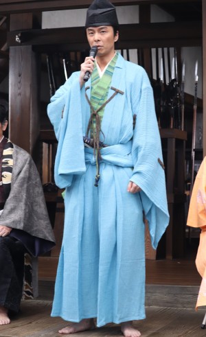 長谷川博己、大河ドラマ『麒麟がくる』クランクイン取材会に登場