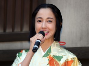 沢尻エリカ、大河ドラマ『麒麟がくる』クランクイン取材会に登場
