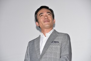 『新聞記者』完成披露上映会に登場した高橋和也