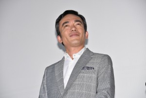 『新聞記者』完成披露上映会に登場した高橋和也