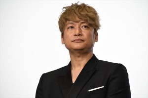 映画『凪待ち』完成披露試写会に登場した香取慎吾