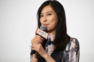 映画『凪待ち』完成披露試写会に登場した恒松祐里