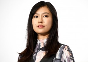 映画『凪待ち』完成披露試写会に登場した恒松祐里