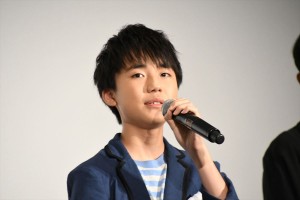 石橋陽彩、映画『海獣の子供』初日舞台挨拶に登場