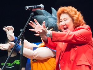 『ドラゴンボール超   ブロリー』ブルーレイ＆DVDリリース記念  トークショーイベントに出席した野沢雅子