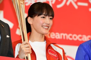 綾瀬はるか、東京2020オリンピック 聖火ランナー公募キャンペーン発表会に登場
