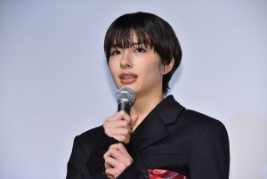 『このミス』大賞ドラマシリーズ ラインナップ発表記者会見に登場した佐久間由衣