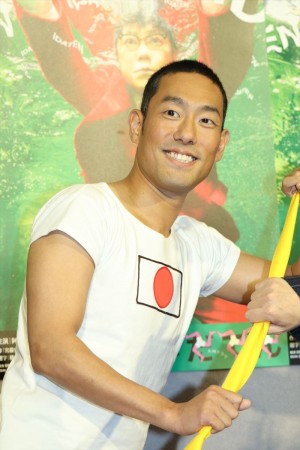 中村勘九郎、大河ドラマ『いだてん』主役たすきリレー会見に登場