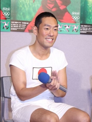 中村勘九郎、大河ドラマ『いだてん』主役たすきリレー会見に登場