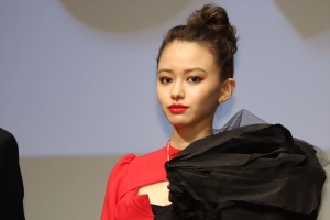 映画『東京喰種 トーキョーグール【S】』TOKYOプレミア舞台挨拶に登壇した山本舞香