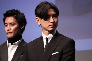 映画『東京喰種 トーキョーグール【S】』TOKYOプレミア舞台挨拶に登壇した松田翔太